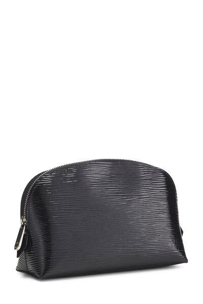 Black Electric Epi Pochette Cosmetique, , large