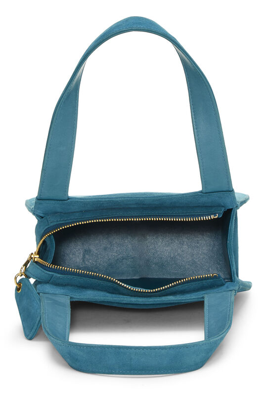 Blue Suede Handbag Mini, , large image number 5