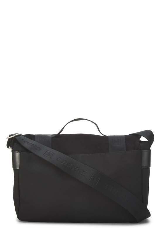 Black Nylon Sportline Messenger, , large image number 3