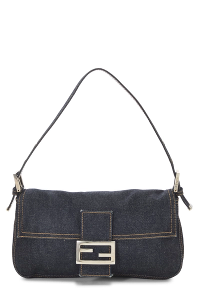 Navy Denim Baguette