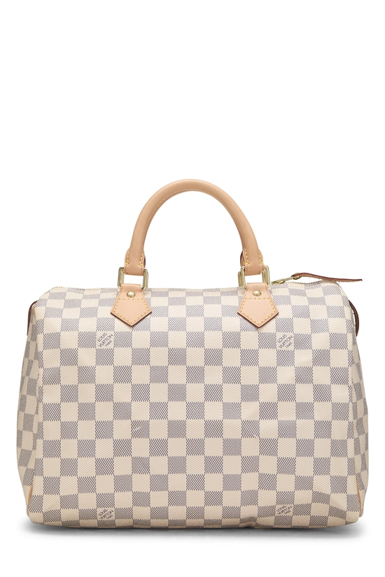Damier Azur Speedy 30, , large image number 0