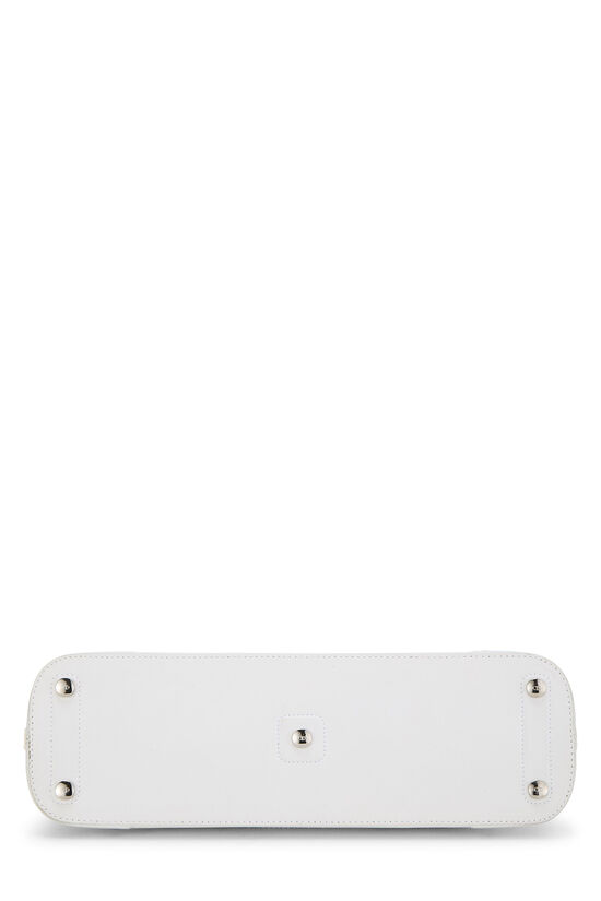 White Leather Street Chic Uptown Bag, , large image number 4