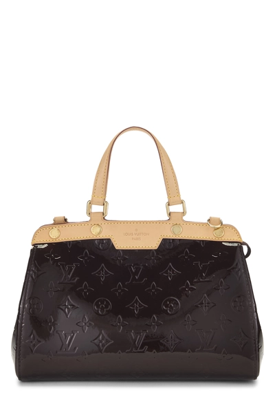 Louis Vuitton Amarante Monogram Vernis Brea PM