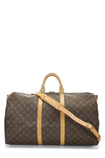Louis Vuitton Monogram Canvas Keepall Bandouliere 55