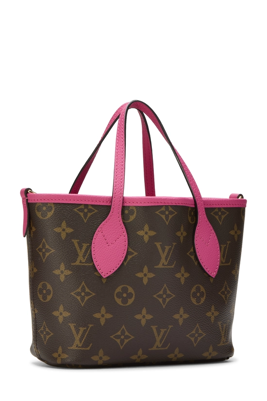 Pink Monogram Canvas Neverfull Bandouli&egrave;re Inside Out BB, , large image number 1