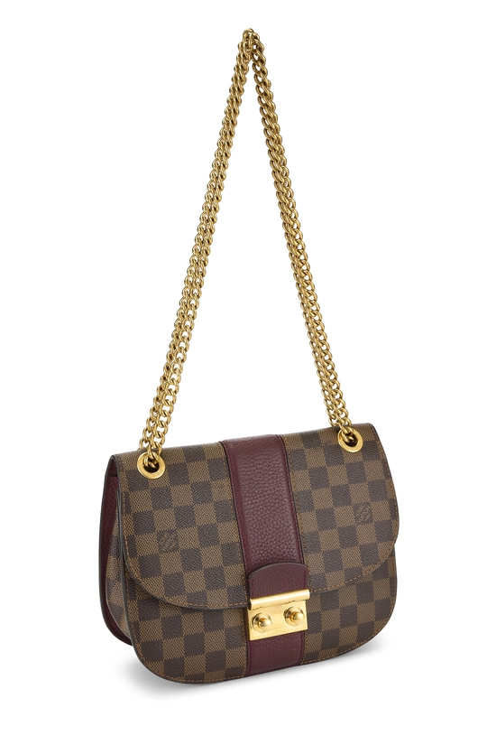 Burgundy Damier Ebene Wight, , large image number 1