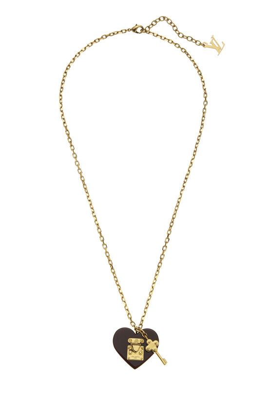 Louis Vuitton gold necklace
