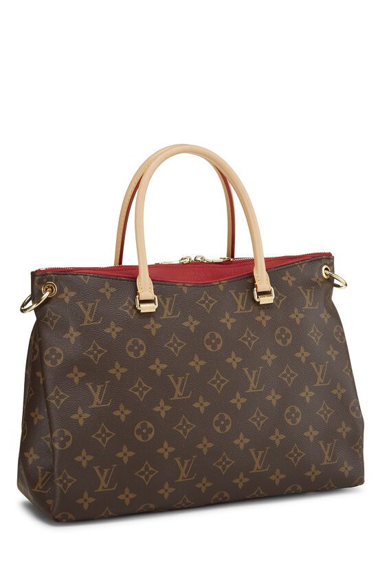 Red Monogram Canvas Pallas, , large image number 3