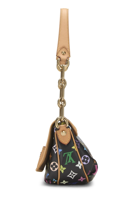 Takashi Murakami x Louis Vuitton Black Monogram Multicolore Patty, , large image number 2