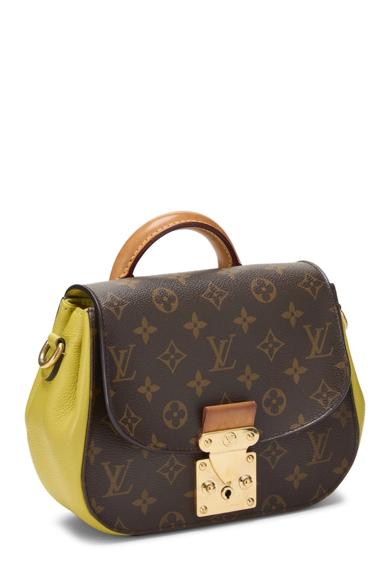 Yellow Monogram Canvas Eden PM, , large image number 1