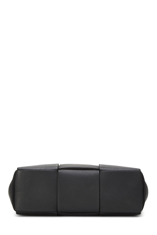 Black Calfskin Maxi Intrecciato Candy Arco Tote, , large image number 4