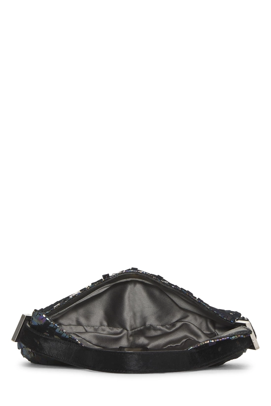 Navy Sequin Baguette, , large image number 5