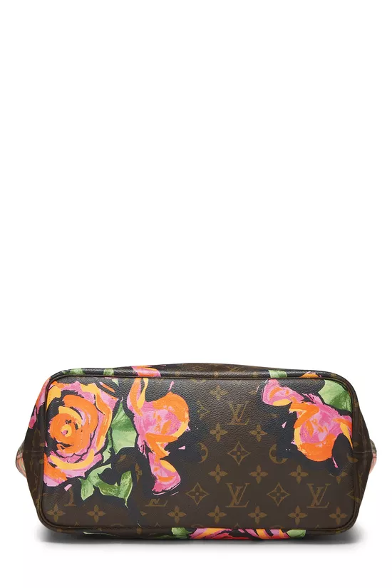 Stephen Sprouse x Louis Vuitton Monogram Canvas Roses Neverfull MM, , large image number 4