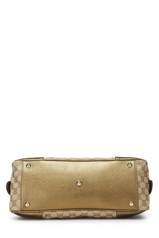 Gold Original GG Canvas Princy Handbag Small, , large image number 4