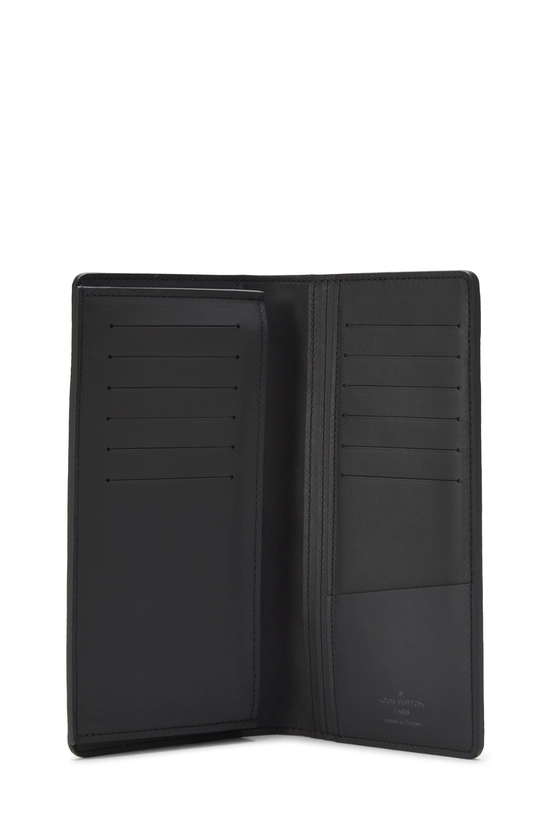 Black Infini Brazza Continental Wallet, , large image number 3