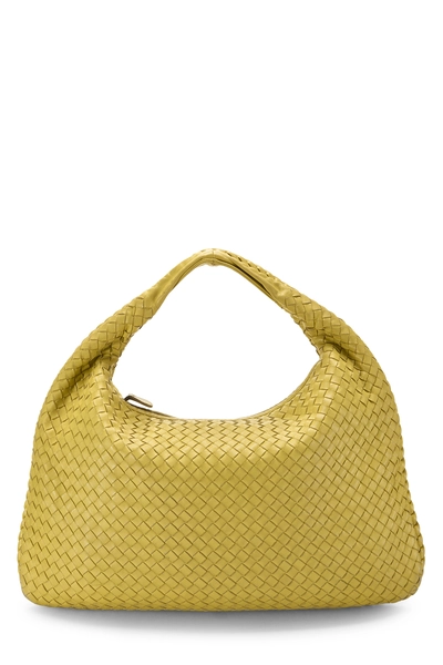 Bottega Veneta Yellow Intrecciato Veneta Hobo Large
