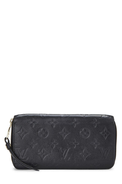 Black Monogram Empreinte Zippy Wallet