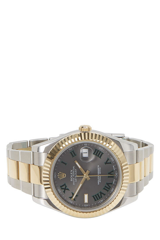 Stainless Steel & 18K Yellow Gold Wimbledon Datejust 116333 41mm, , large image number 3