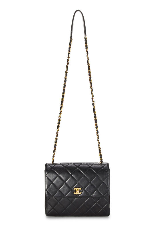 CHANEL CHANEL Bag Quilted Lambskin Leather Chain Vintage Black Mini  Shoulder Bag Preowned, gmayer1