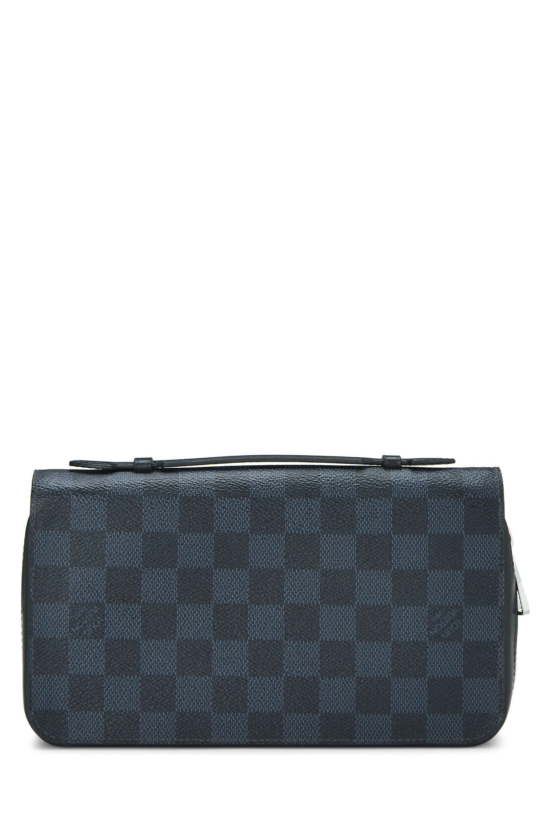 Pre-Owned Damier Cobalt Zippy XL QJADYAPYBB001
