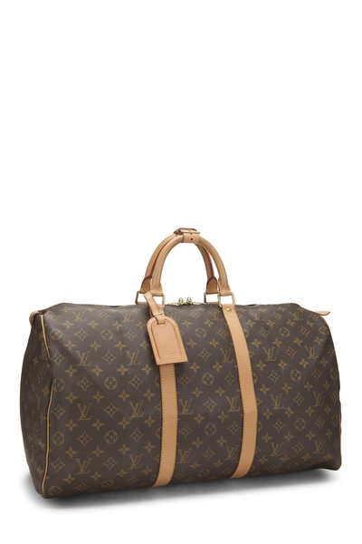 Monogram Canvas Keepall 50, , large