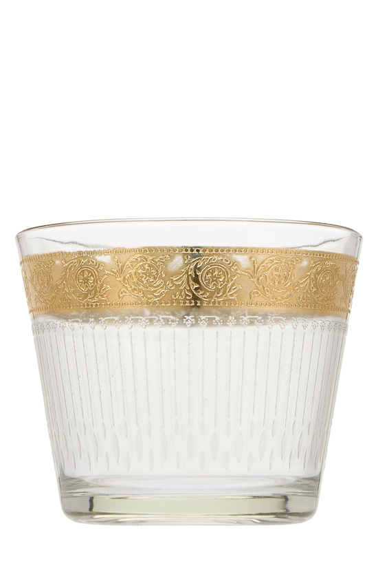 Multicolor 22k Gilded Footed Glassware Set of 6 & Ice Bucket, , large image number 3