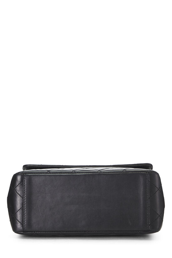 Black Lambskin Bekko Chain Shoulder Bag, , large image number 4