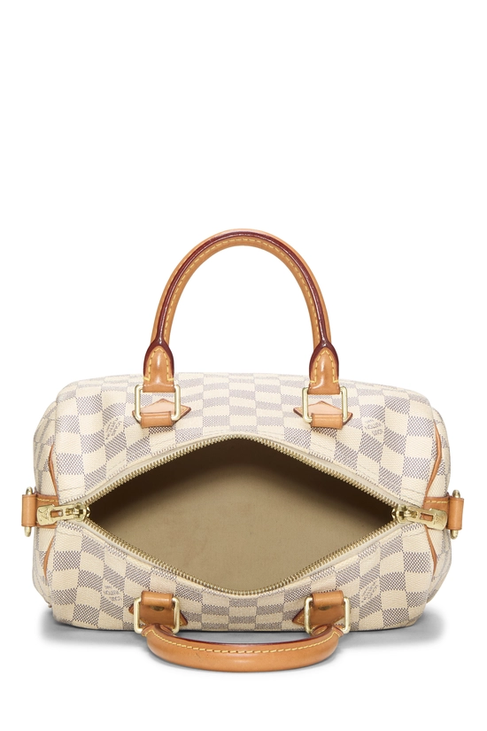 Damier Azur Speedy Bandouliere 25, , large image number 5