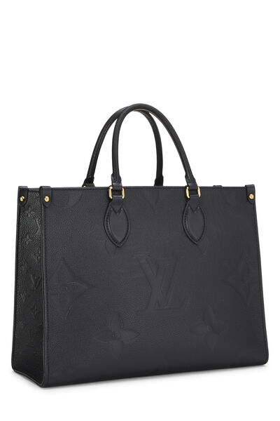 Black Giant Monogram Empreinte On The Go MM, , large