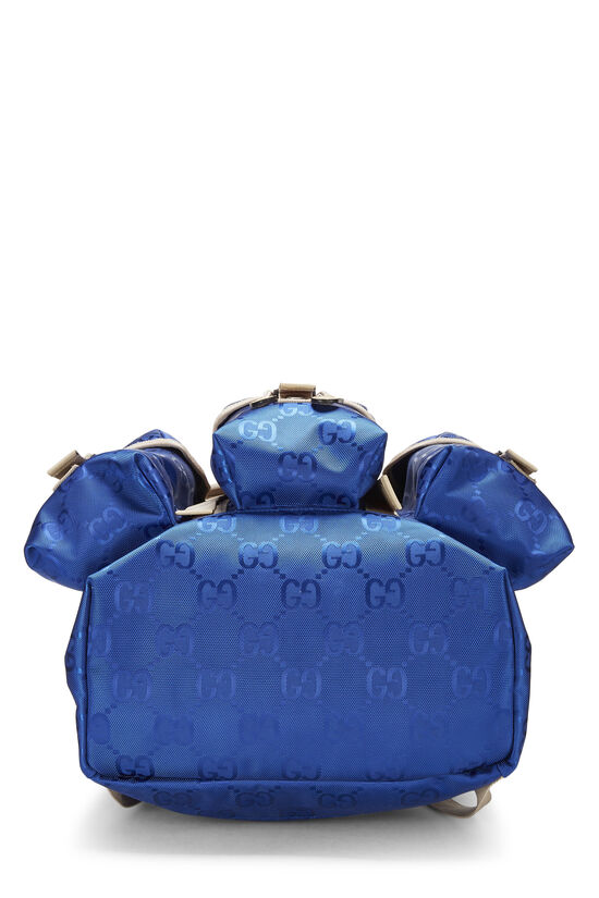 Blue Nylon Off The Grid Backpack, , large image number 4