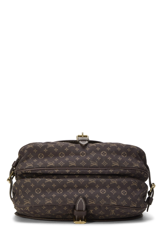 Brown Monogram Mini Lin Saumur 30, , large image number 4