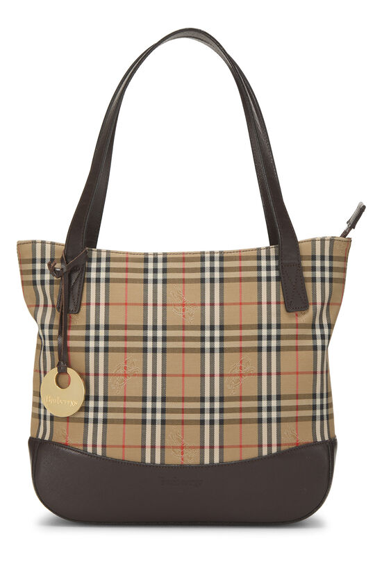 Haymarket Check Canvas Shoulder Bag Small, , large image number 0