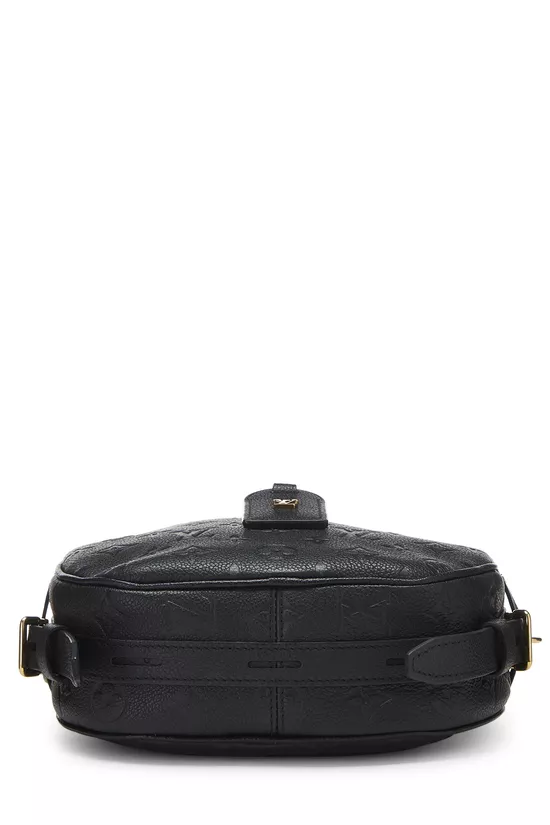 Black Monogram Empreinte Boite Chapeau Souple MM, , large image number 4