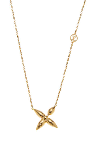 Gold Louisette Necklace, , large
