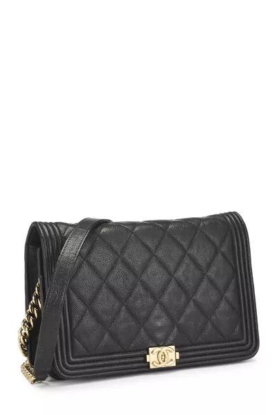 Black Caviar Boy Wallet on Chain (WOC), , large