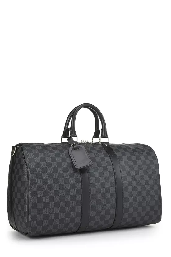 Damier Graphite Keepall Bandouliere 45, , large image number 1