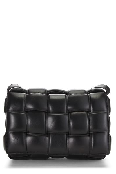 Bottega Veneta Black Maxi Intrecciato Padded Cassette