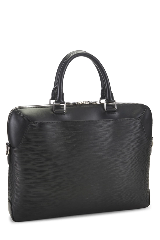 Black Epi Oliver Briefcase, , large image number 1