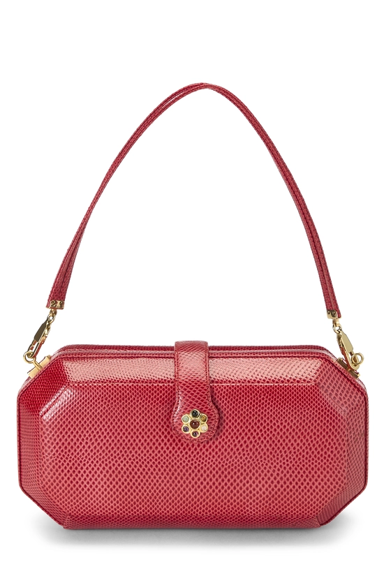 Red Lizard Minaudiere, , large image number 0