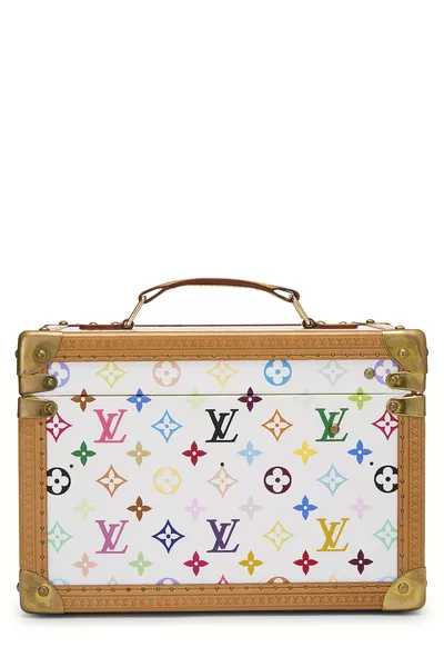Takashi Murakami x Louis Vuitton White Multicolore Boite Flacons
