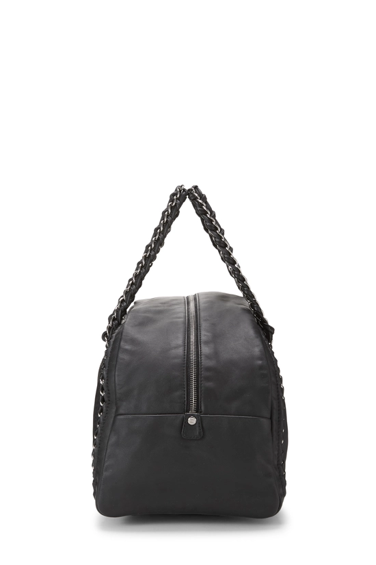 Black Calfskin Luxe Ligne Bowler Large, , large image number 2