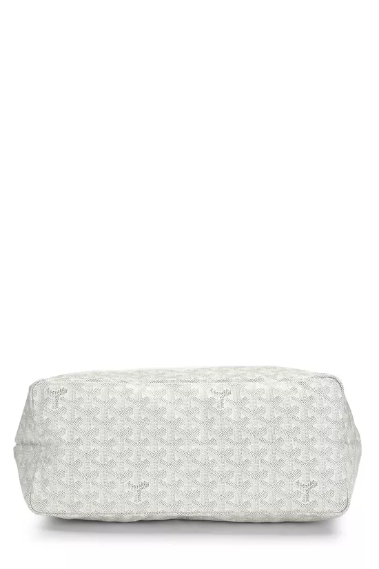 White Goyardine Canvas Saint-Louis PM, , large image number 4