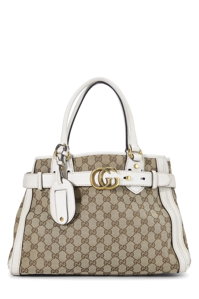 Original GG Canvas Running Tote