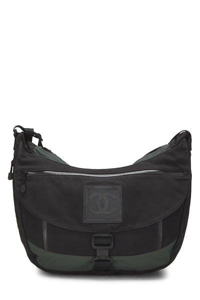 Black Canvas Sportline Messenger Large