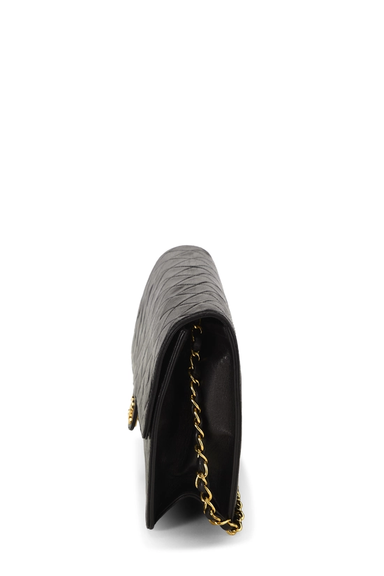 Black Quilted Lambskin Ex Flap Medium, , large image number 2