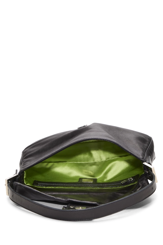 Black Leather Baguette, , large image number 5
