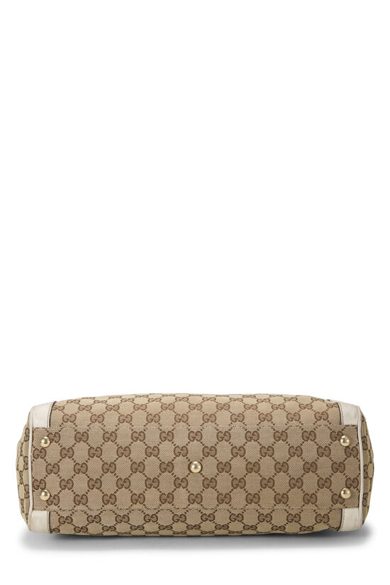 White Original GG Canvas Trophy Handbag, , large image number 2