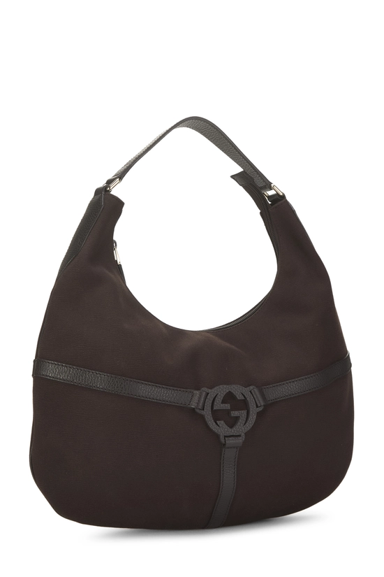 Brown Canvas Reins Hobo, , large image number 1