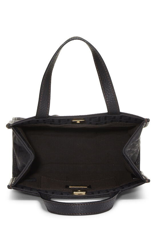 Black Zucchino Canvas Handle Bag Mini, , large image number 5