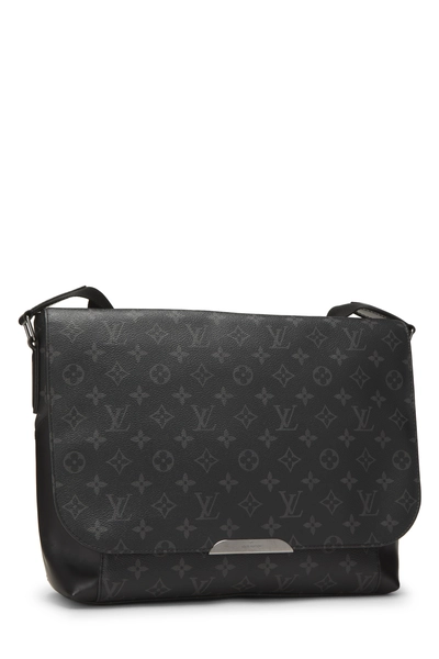 Louis Vuitton Black Monogram Eclipse Canvas Explorer MM — photo 2
